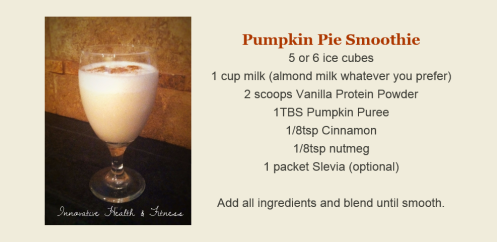 Pumpkin Pie Smoothie 