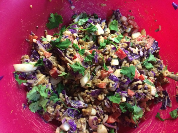 Crunchy Cashew Thai Quinoa Salad