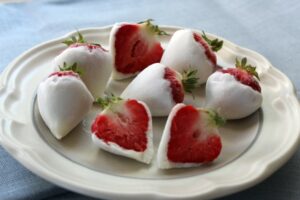 Yogurt Dipped Strawberries