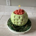 Carved Golf Ball Watermelon