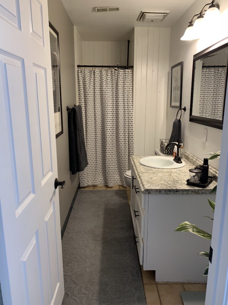 After Budget Bathroom Remodel 