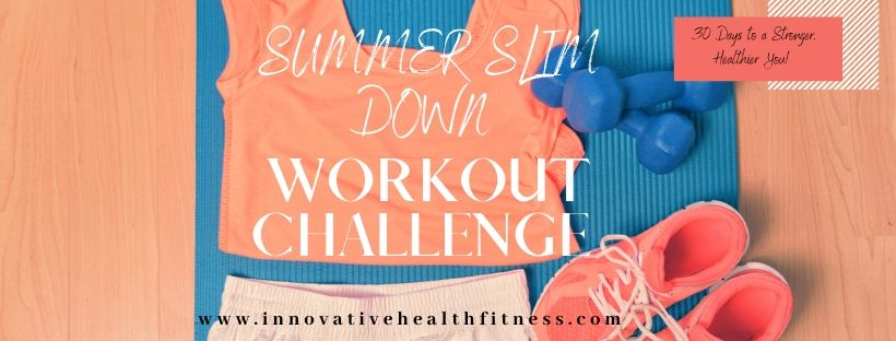 Summer Slim Down Workout Challenge 
www.innovativehealthfitness.com 
https://lmod.go2cloud.org/SF24
#summerslimdown #homeworkoutchallenge #lesmillsondemand