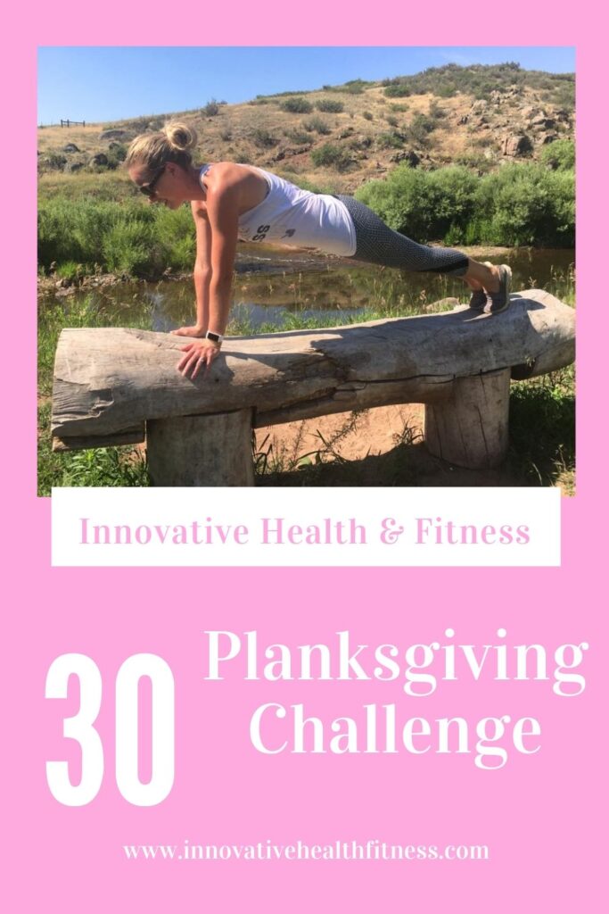 Join this years Planksgiving challenge! 30 days of planking #planksgiving #planks #freechallenge www.innovativehealthfitness.com
https://mailchi.mp/7e3ecb3353c9/planksgiving