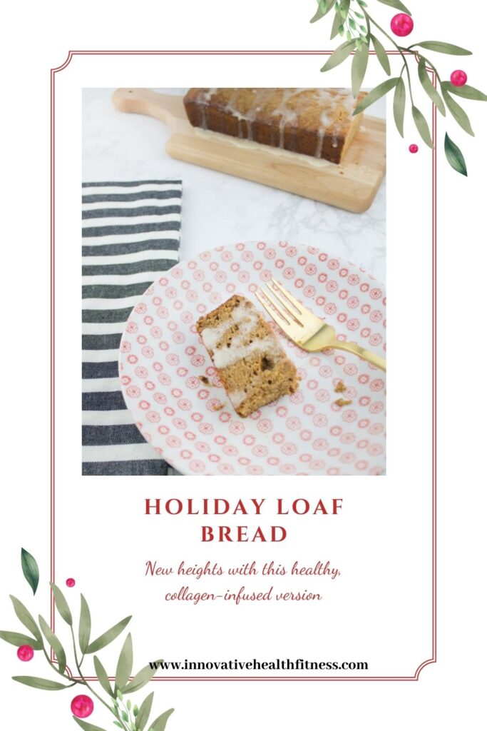 Healthy Ginger Holiday Loaf Recipe taking this to new heights with this healthy, collagen-infused version