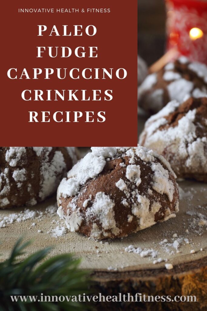 Paleo Fudge Cappuccino Crinkles