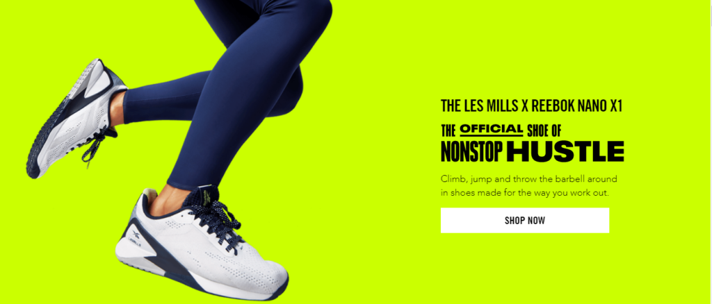 The LES MILLS X REEBOK NANO X1 The Official shoe of fitness https://bit.ly/3ctQfFx