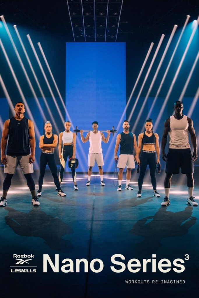 Les Mills, the global leader in creating world-class fitness content, has partnered with Reebok to celebrate the Official Shoe of Fitness and launch three iconic workouts re-imagined – the Les Mills x Reebok Nano Series – science-backed, and presented by the world’s top trainers, expect motivation, satisfaction and passion. https://lmod.go2cloud.org/SH25