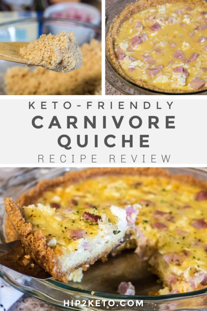 Keto Carnivore Quiche We tried out this Keto Carnivore Quiche Recipe from Maria Emmerich's Carnivore Cookbook and were wowed by the simplicity & flavor!