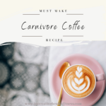 Must try coffee recipe for low car, keto or carnivore