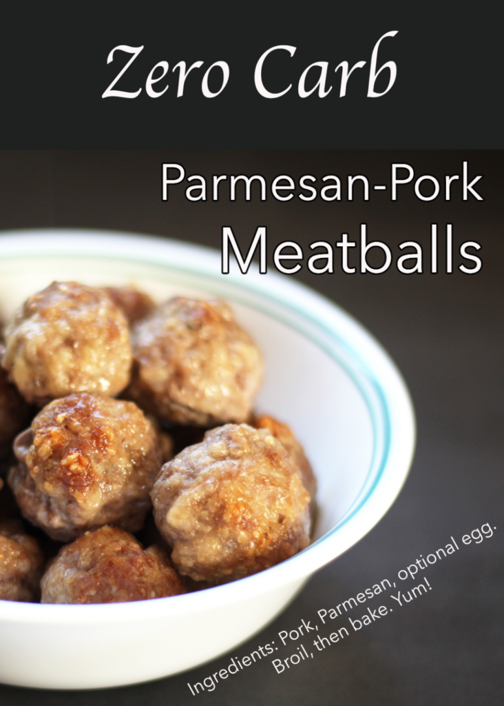 Parmesan-Pork Meatballs
2 reviews · Gluten free · These meatballs are absolutely delicious when made out of heritage breed pork (it has more flavor) and freshly grated parmesan cheese. Eat these zero-carb meatballs as a finger food right out of the bowl, or mix in with spaghetti squash for a keto spaghetti, broth to make a soup, or top with more cheese as …