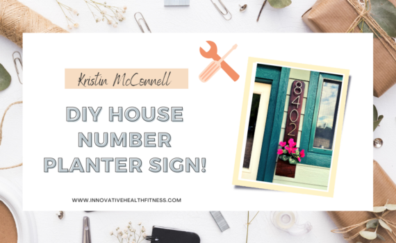 This simple DIY project is a quick way to add curb appeal to your home. Made from an inexpensive cedar fence picket and house numbers