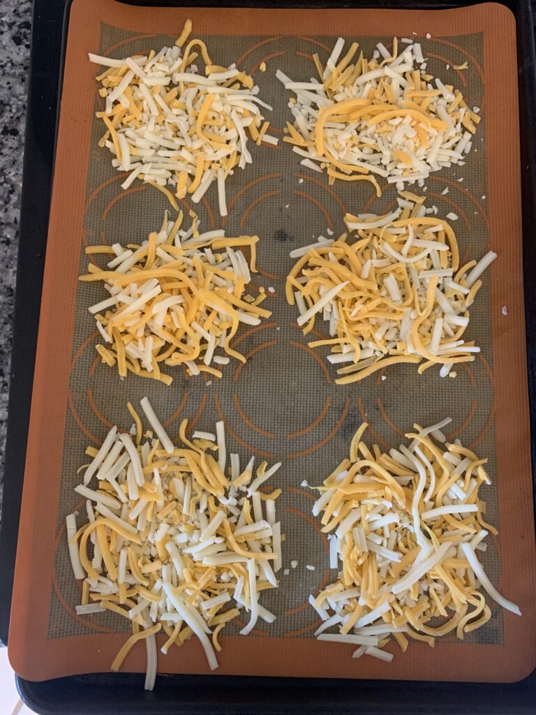 Keto Taco Shell For crunchy hard low-carb taco shells, just make them out of cheese! Simply melt in rounds, shape, and let cool. www.innovativehealthfitness.com