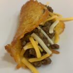 Keto Taco Shell For crunchy hard low-carb taco shells, just make them out of cheese! Simply melt in rounds, shape, and let cool. www.innovativehealthfitness.com