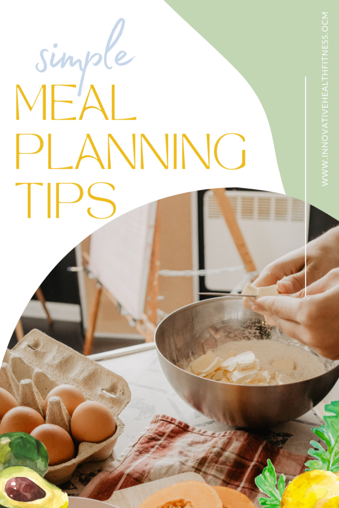 It’s been said that failing to plan is planning to fail, so let’s make a plan together! Having healthy meals on hand doesn’t have to be complicated. www.innovativehealthfitness.com 