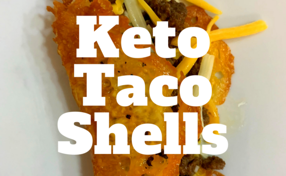 Keto Taco Shell For crunchy hard low-carb taco shells, just make them out of cheese! Simply melt in rounds, shape, and let cool. www.innovativehealthfitness.com