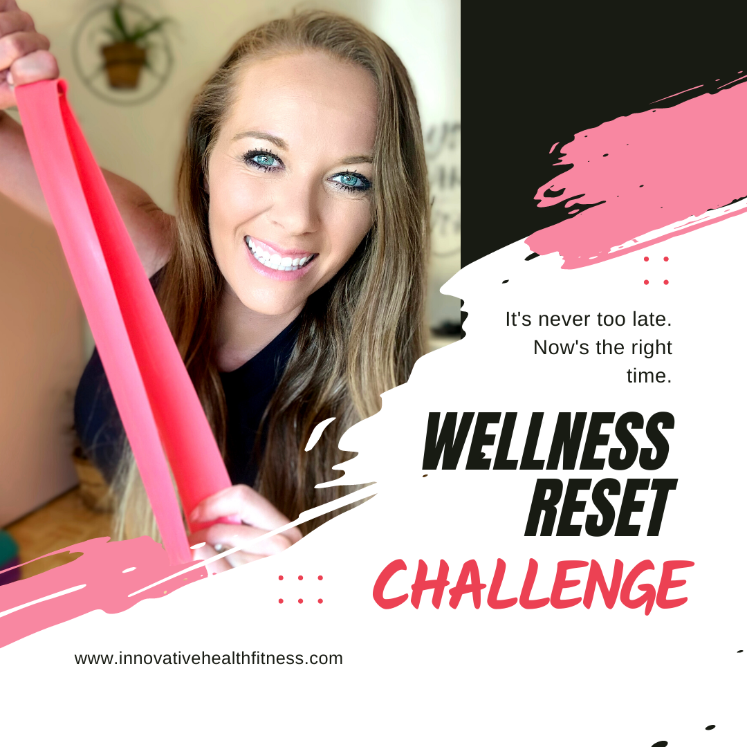Join my free Wellness Reset Challenge #yoga #mediation #wellness www.innovativehealthfitness.com