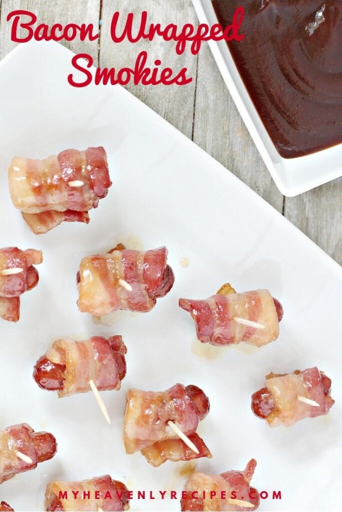 Bacon Wrapped Smokies
If you are looking for a tasty and quick party food to put together, these Bacon Wrapped Smokies are what you need! They are the perfect party food. No need for utensils and c’mon, everyone. https://pin.it/57ycowt