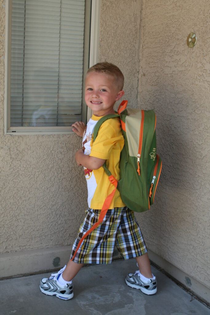 1st Day of Preschool! 