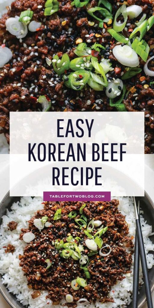 Easy Korean Beef Recipe 