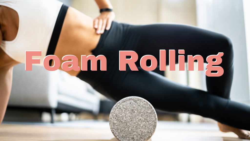 Foam rolling is a great way to loosen up anything that becomes tight from your workouts (or from life). Keeping muscles loose keeps you performing optimally and prevents injury.