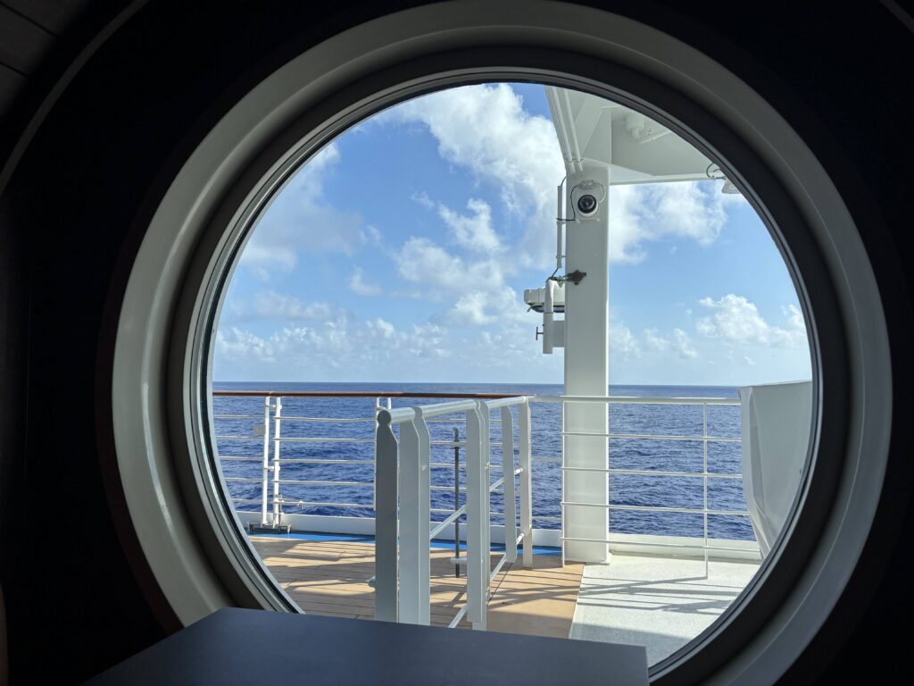 Ocean Cruise Window View